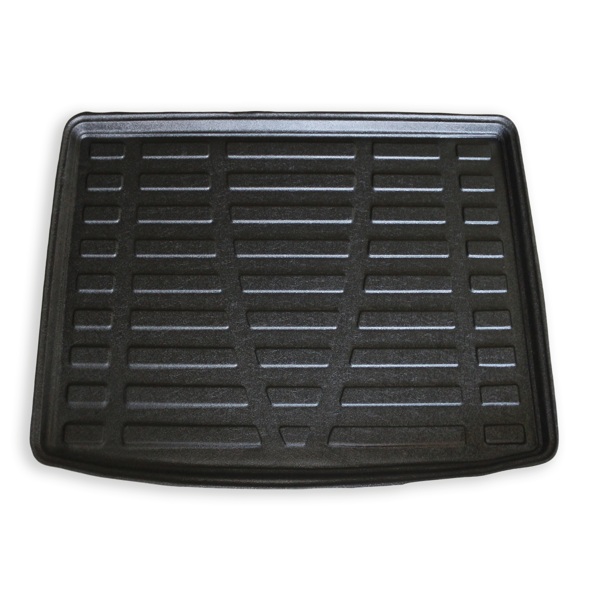 Kofferraumwanne Nissan Juke alt Frontaufnahme einer Kofferraumwanne für Nissan Juke 2015.