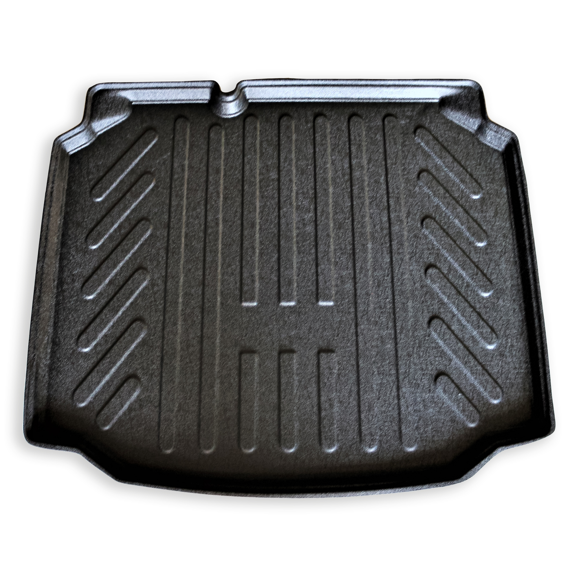 Kofferraumwanne Seat Leon 3 Frontaufnahme einer Kofferraumwanne für Seat Leon 3.